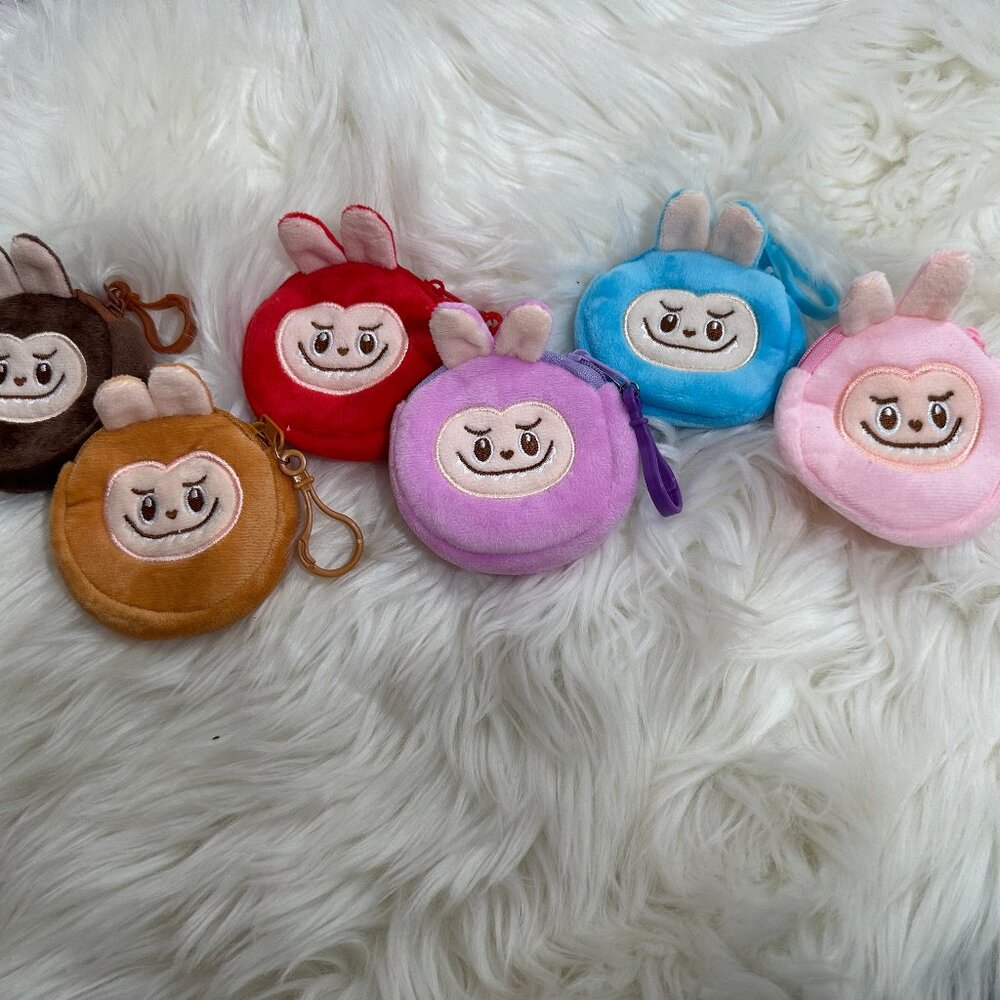 Labubu Coin Purse | Cute Plush Wallet | Kawaii Style | Small Pouch |